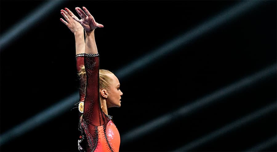 Спортивная гимнастика. Финал женских командных выступлений на Олимпиаде 2020